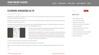 Elearning Binadarma Ac Id – Your Online Classes
