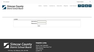 Login - Simcoe County District School Board