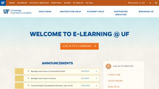 eLearning - University of Florida