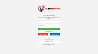 eLearnSecurity | Sign In