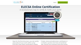 ELECSA Online Certification