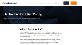 ElectionBuddy Online Voting | ElectionBuddy