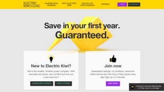 The Electric Kiwi App - ElectricKiwi.co.nz - Smaller. Smarter.