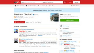Electrical District 3 - Utilities - 41630 W Louis Johnson Dr, Maricopa ...