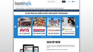 Electrolux Employee Discount Program Member Discounts, Member ...