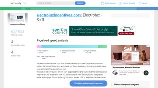 Access electroluxincentives.com. Electrolux - Spiff
