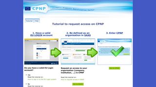 CPNP Access tutorial - europa.eu