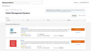 Best Visitor Management Systems - 2019 Reviews ... - Software Advice