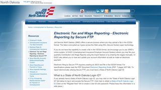 Electronic Tax and Wage Reporting - Electronic Reporting by Secure ...