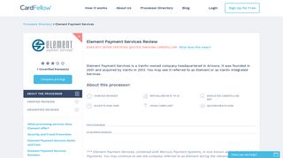 Element Payment Services Review 2018 - CardFellow