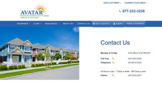 Contact Us - Avatar Insurance