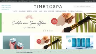 TIMETOSPA - Luxury skin & body care used on cruise ships worldwide ...