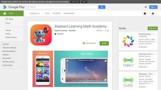 Elephant Learning Math Academy - Apps on Google Play