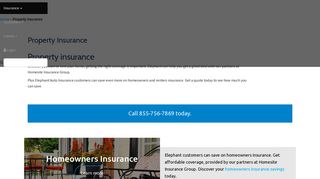 Property Insurance | Elephant Auto Insurance