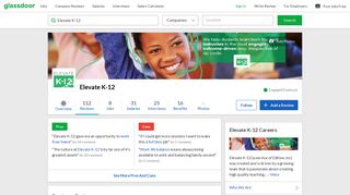Elevate K-12 - I thought they forgot about me | Glassdoor