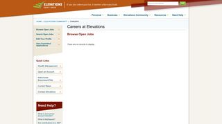 Careers at Elevations | elevationscu.com