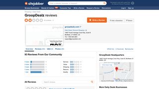 GroopDealz Reviews - 93 Reviews of Groopdealz.com | Sitejabber