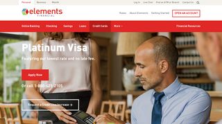 Platinum Visa | Elements Financial