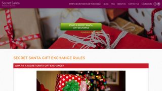 Secret Santa Gift Exchange Rules –