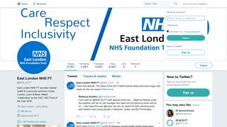 East London NHS FT (@NHS_ELFT) | Twitter