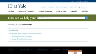 EliApps: How to access your account - IT at Yale