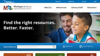 Home - Welcome - Michigan eLibrary at Michigan eLibrary, Library of ...