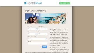 Eligible Greek Dating Safety - EligibleGreeks