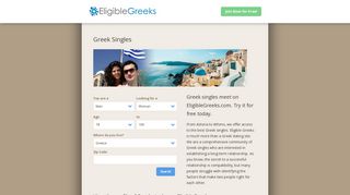 Greek Singles - EligibleGreeks