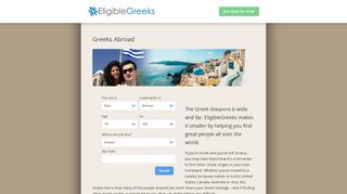 Greeks Abroad - EligibleGreeks.com