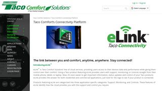 eLink Connectivity - Taco Comfort Solutions