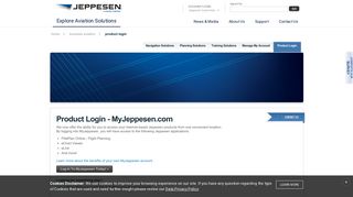 Jeppesen log-in for JetPlan, eLink, eLoadSheet, International trip ...