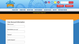 Register - Elitch Gardens Theme and Water Park