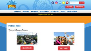 Purchase Online - Elitch Gardens Theme and Water Park