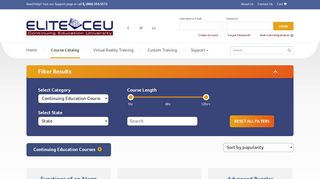 Course Catalog - EliteCEU Continuing Education University