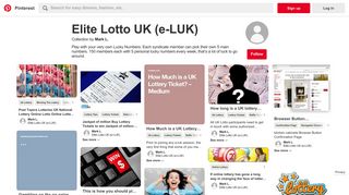 27 Best Elite Lotto UK (e-LUK) images | Lottery tickets, Raffle tickets ...