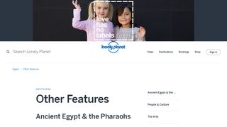 Other Features in Egypt - Lonely Planet