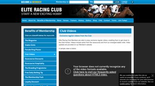 Club Videos - Elite Racing Club