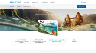 RCI Elite Rewards® Mastercard® | Barclays US