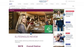 EliteSingles Review - AskMen
