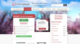 EliteSingles Review 2019 - Rip-off or real Singles? - DatingScout.com