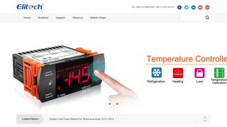 Elitech temperature logger,temperature controller panl - Leader cold ...