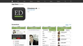 Elitedaters.dk on the App Store - iTunes - Apple