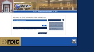 setup your info - Elizabethton Federal Savings Bank Online Banking