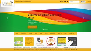 Elklan Training Ltd - the speech and language trainers