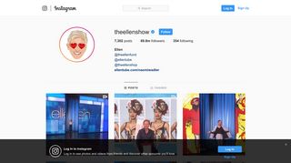 Ellen (@theellenshow) • Instagram photos and videos