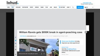 William Raveis gets $950K break in real estate ... - The Journal News