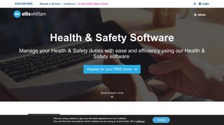 Health & Safety Software | Compliance Centre | Ellis Whittam