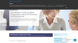 Ellis Whittam Health & Safety / Employment Law & HR Pharmacy ...