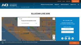 Ellucian Live 2018 - ACI Worldwide