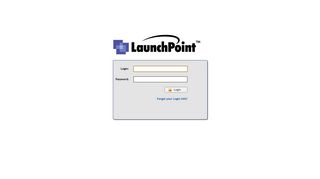 LaunchPoint Management Portal - Login